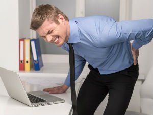 People with back pain